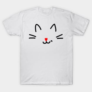 Cat Face T-Shirt